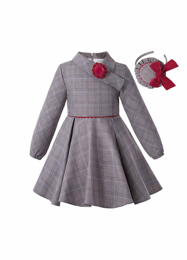 Buy Baby Girl Dress for 3-4 Years Baby/Kid - Woolen Frock Magenta/Wine,  Handmade with Crochet Online at Best Prices in India - JioMart.