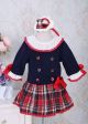 (PRE-ORDER)Girls' British Style Autumn and Winter Dress