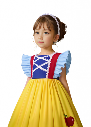 Princess Dress for Girls Fairytale Birthday Party Fancy Gown